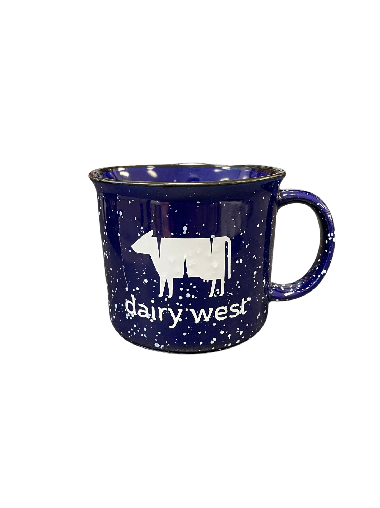 Promo - Blue Camping Mug - Dairy West